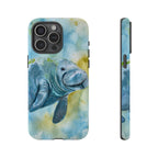 The Manatee | Watercolor Protective Phone Case