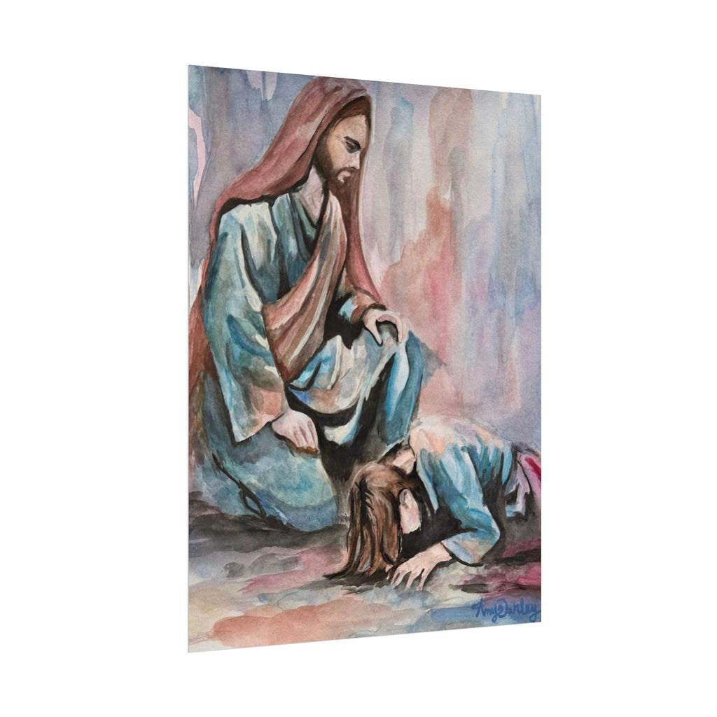 Copy of Still, He Stands | Textured Matte Wall Art