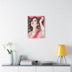 Red Veil | Canvas Print