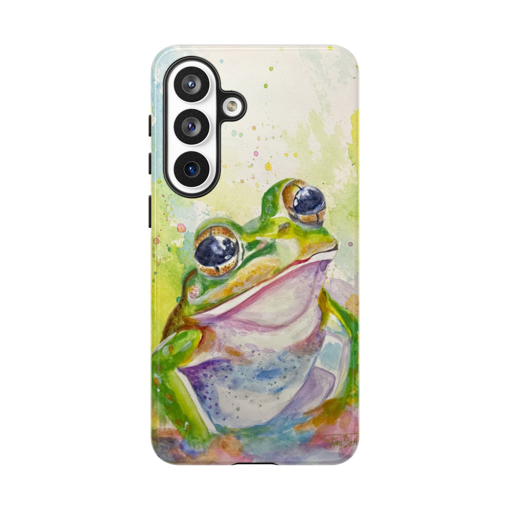 The Frog | Watercolor Protective Phone Case