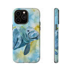 The Manatee | Watercolor Protective Phone Case