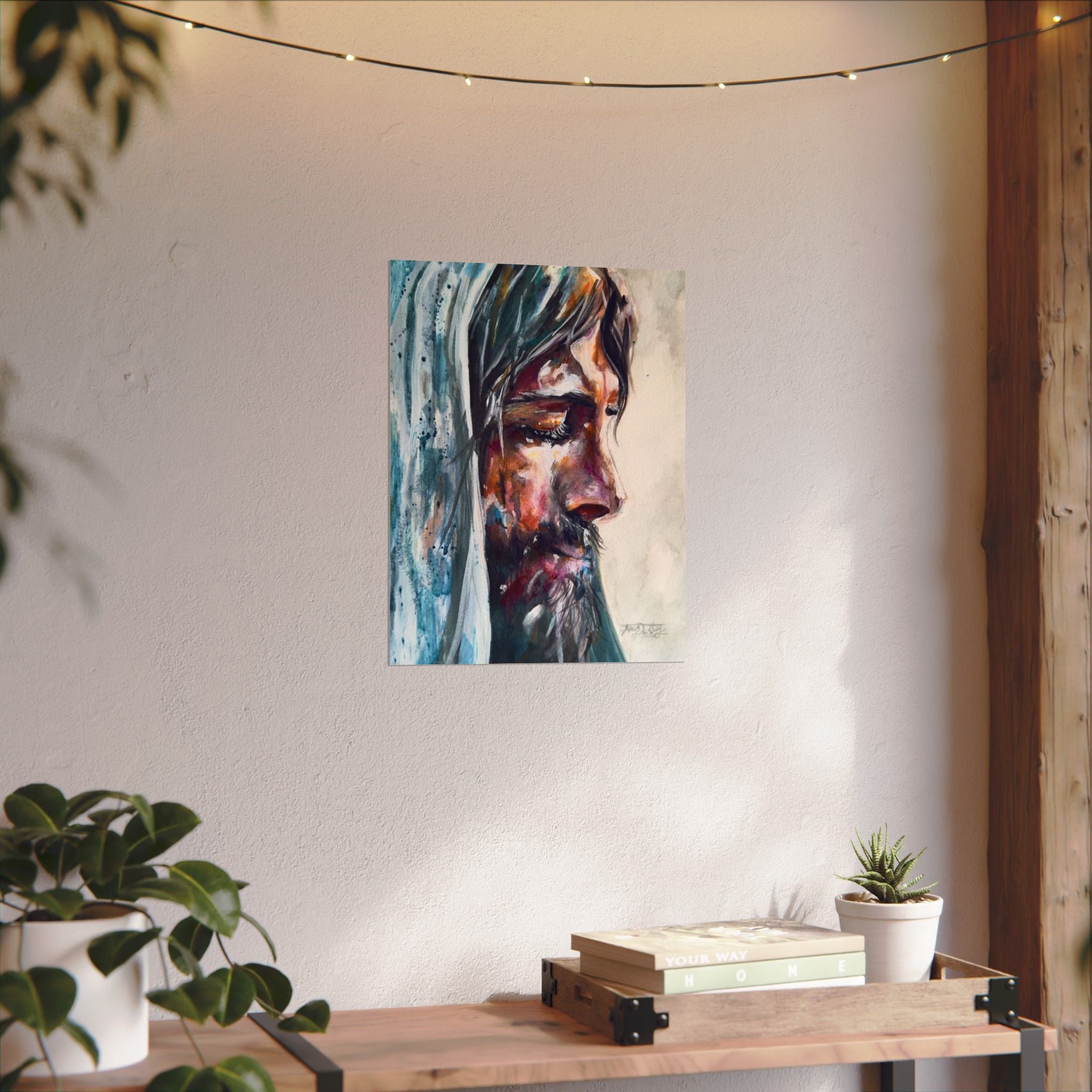 Peace, Be Still | Textured Matte Wall Art