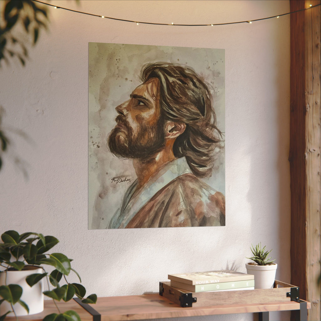 Copy of Copy of Copy of Still, He Stands | Textured Matte Wall Art
