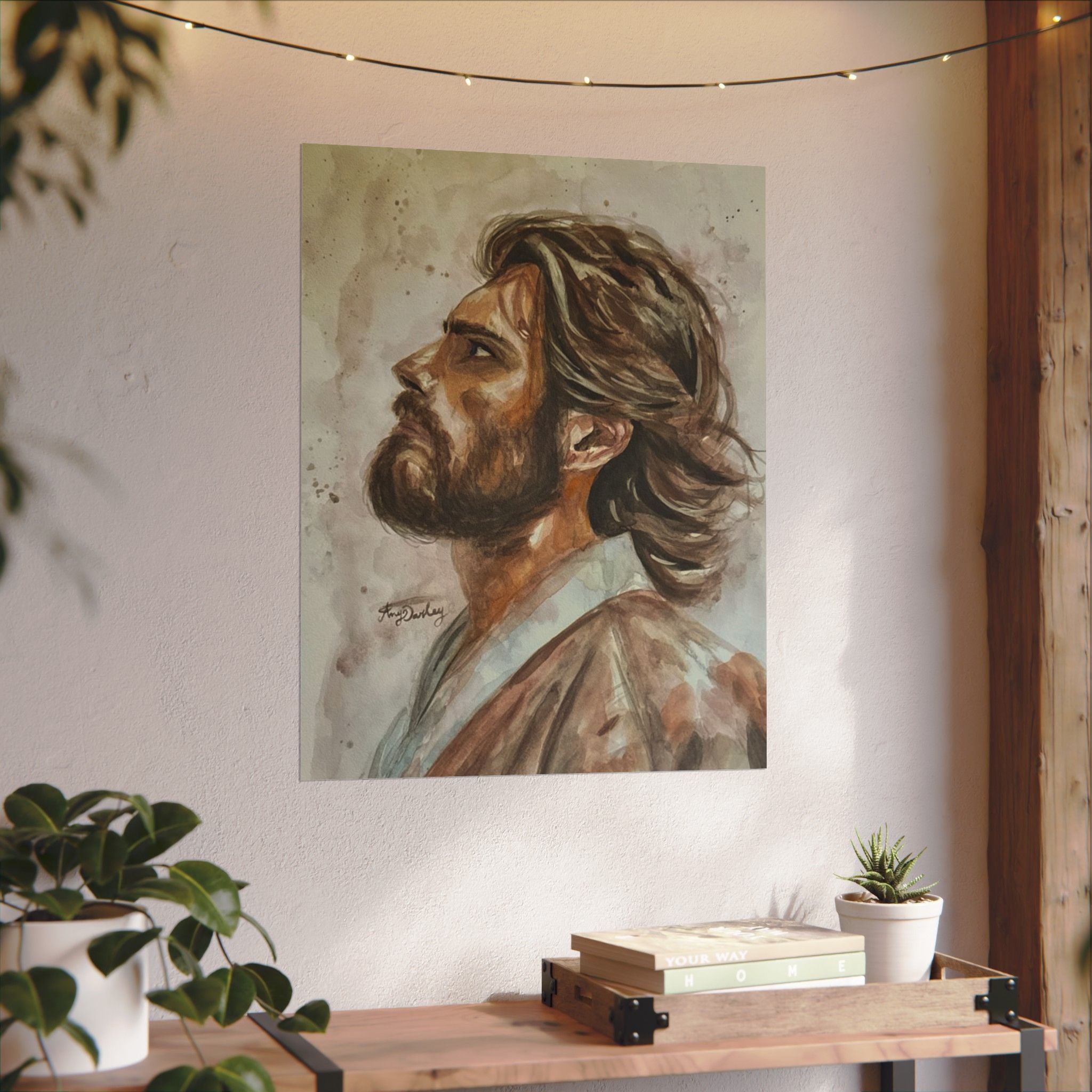 Copy of Copy of Copy of Still, He Stands | Textured Matte Wall Art