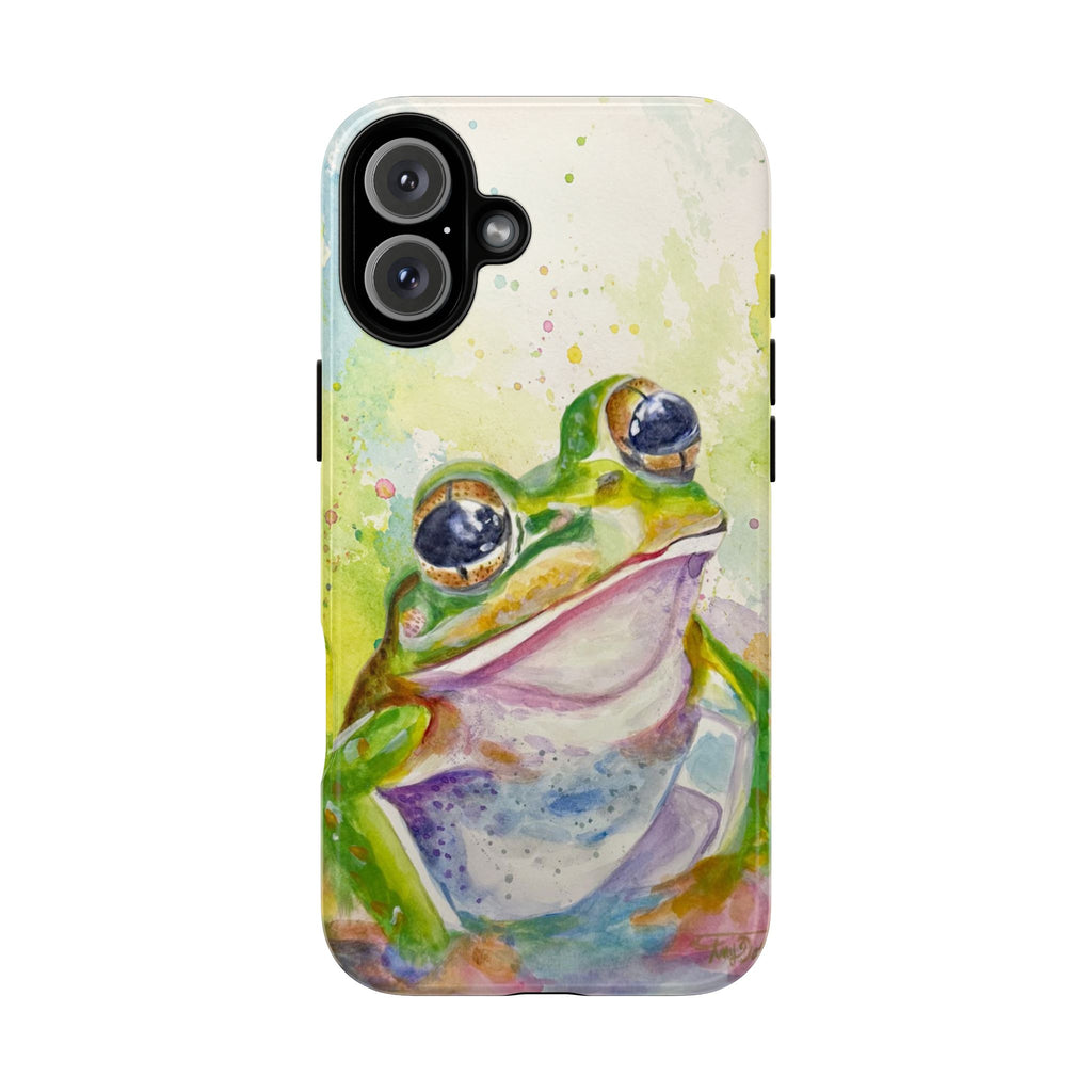 The Frog | Watercolor Protective Phone Case