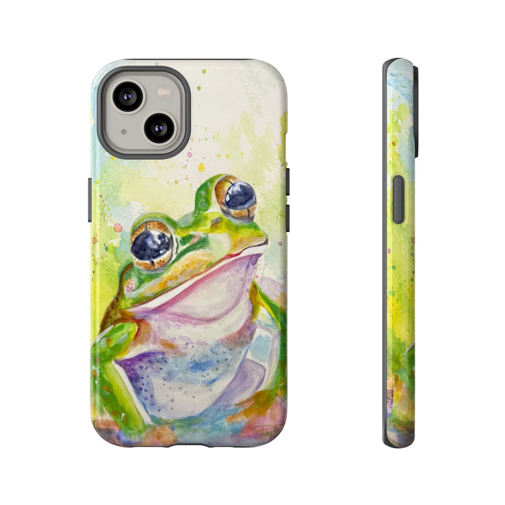 The Frog | Watercolor Protective Phone Case