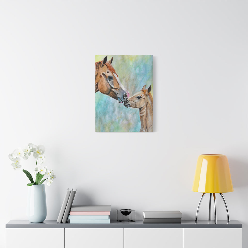 Mare and Foal | Canvas Print