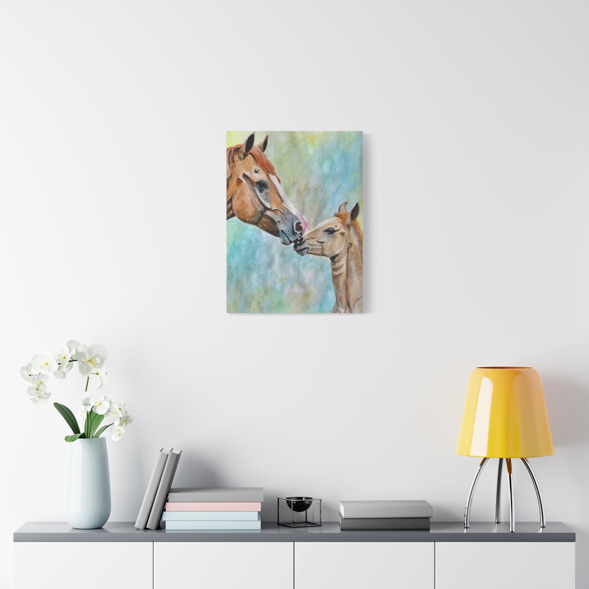 Mare and Foal | Canvas Print