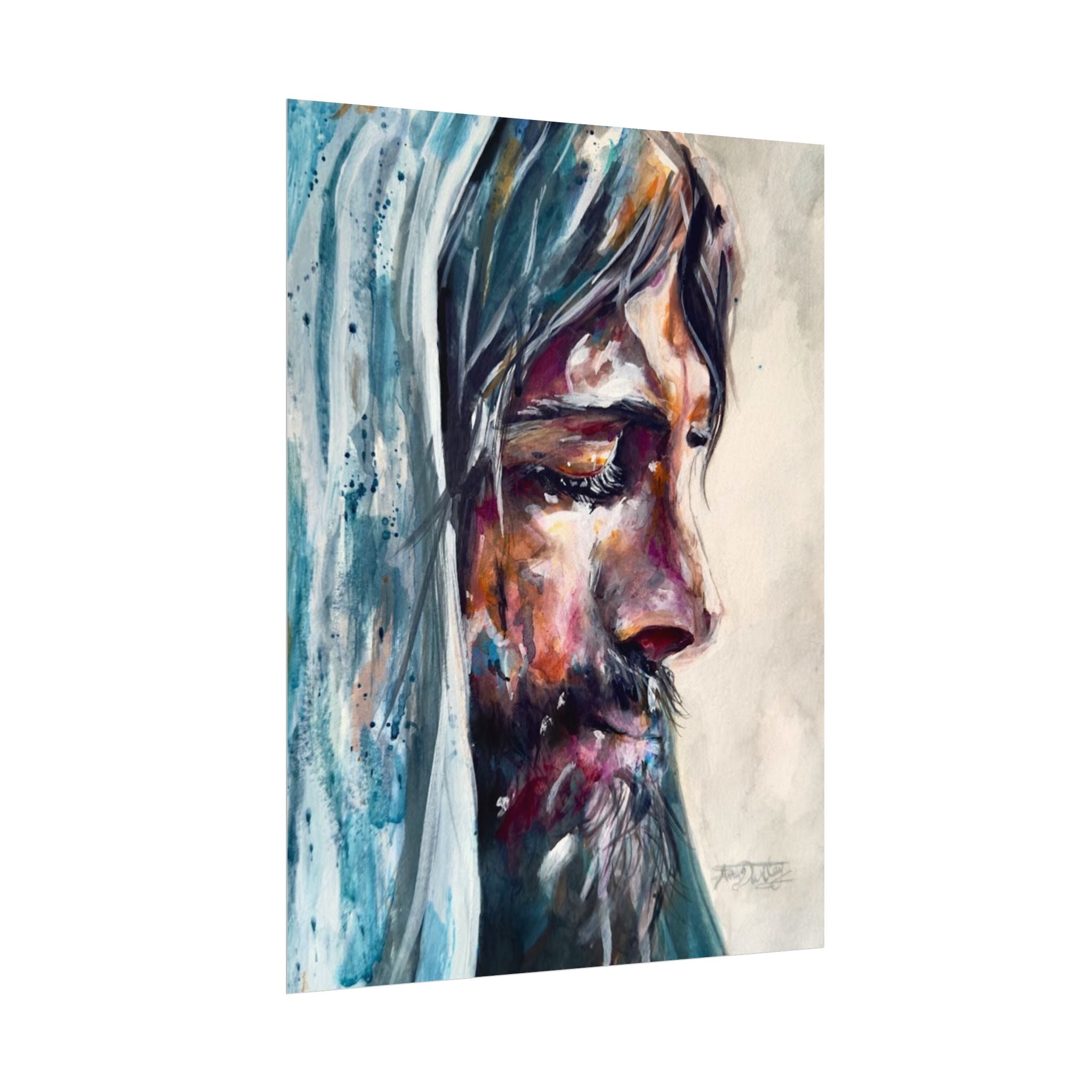 Peace, Be Still | Textured Matte Wall Art