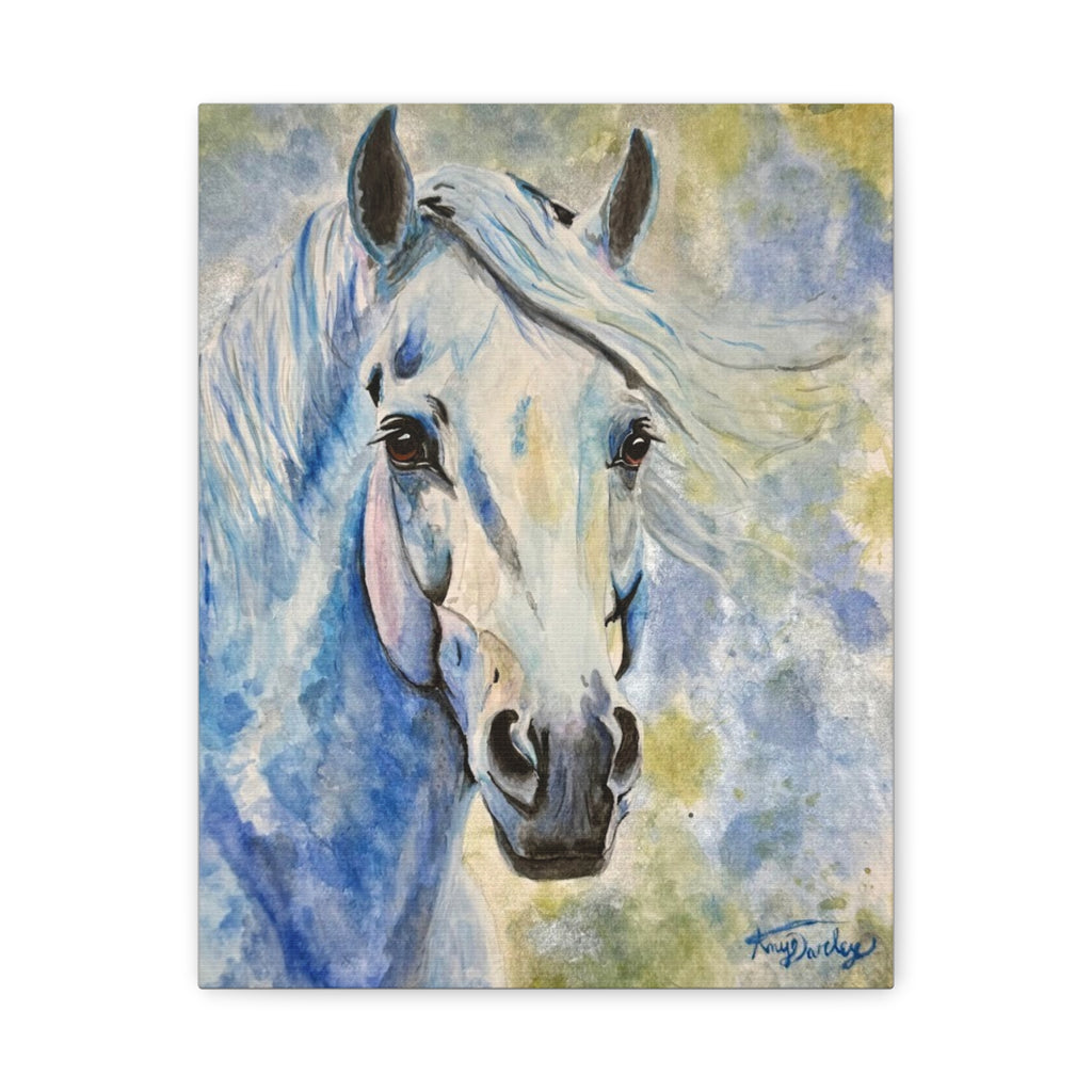 Blue Horse | Canvas Print