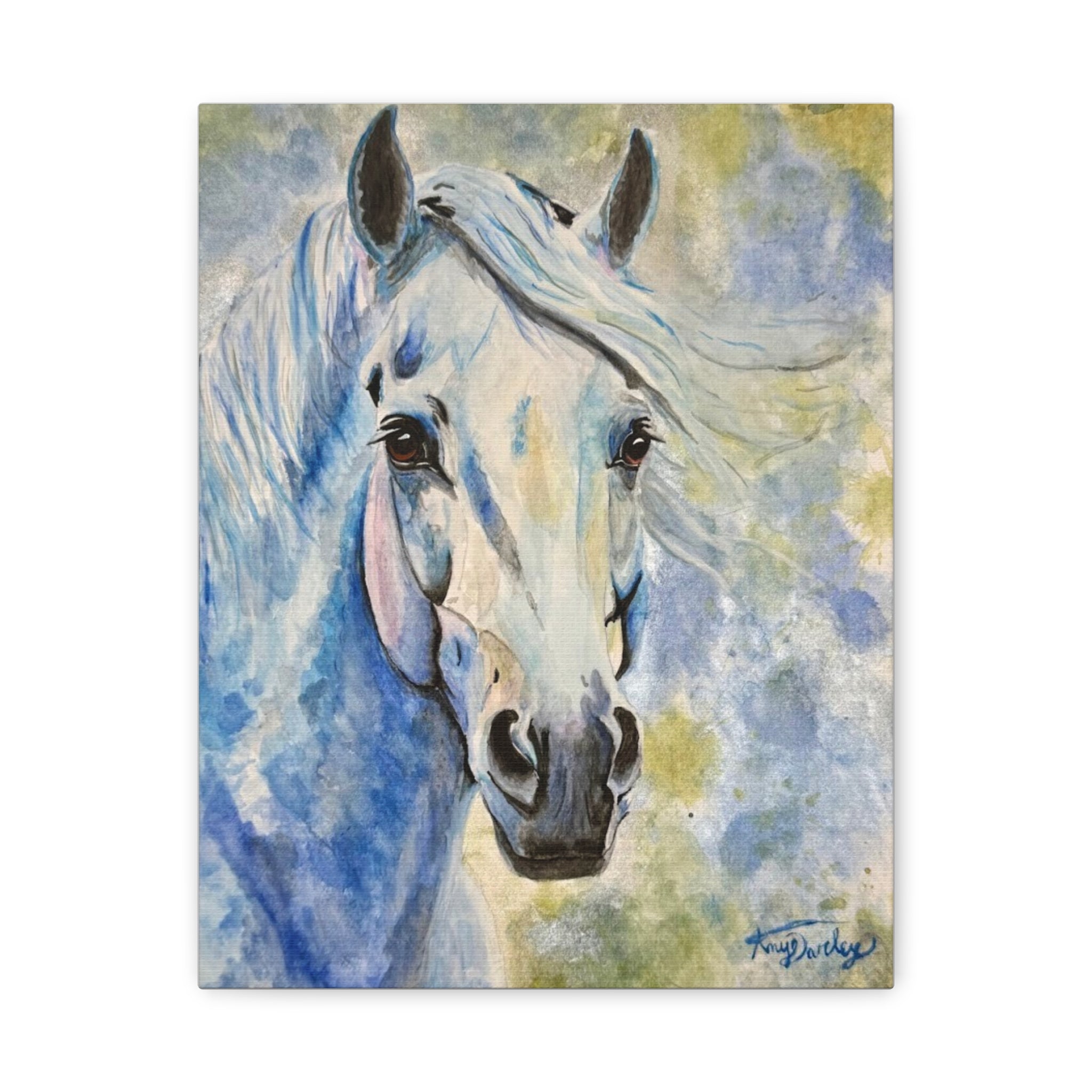 Blue Horse | Canvas Print