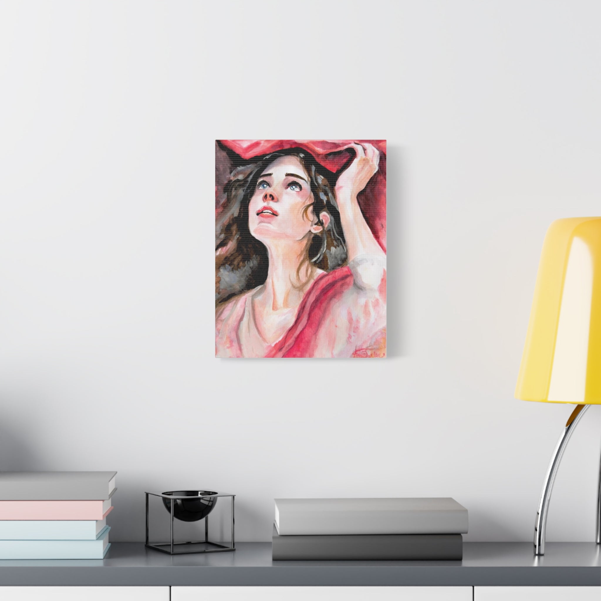 Red Veil | Canvas Print
