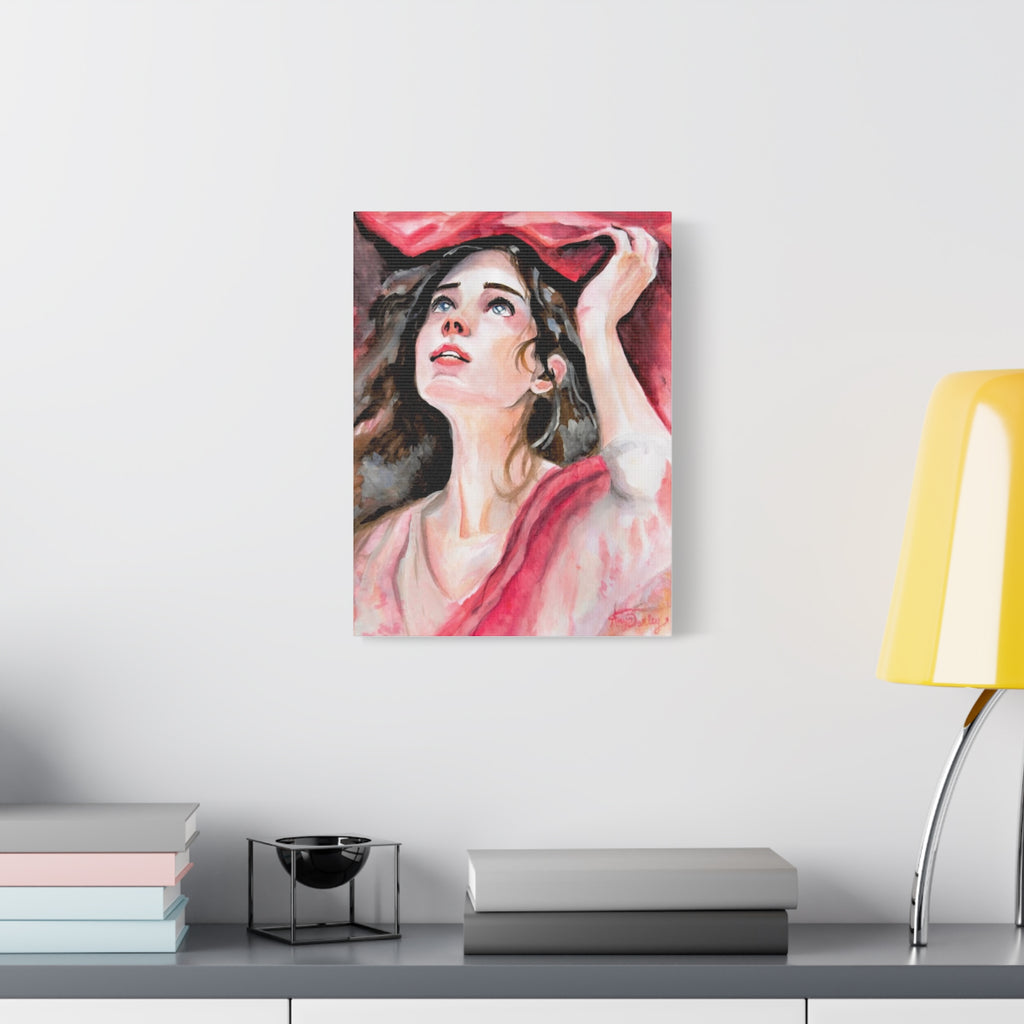 Red Veil | Canvas Print