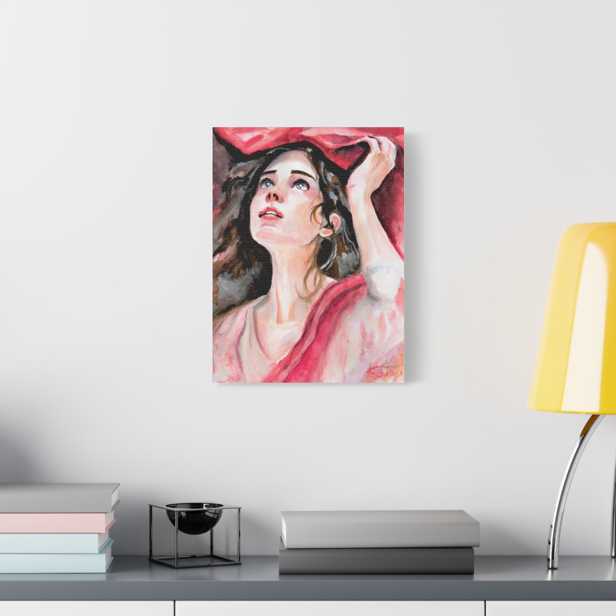 Red Veil | Canvas Print