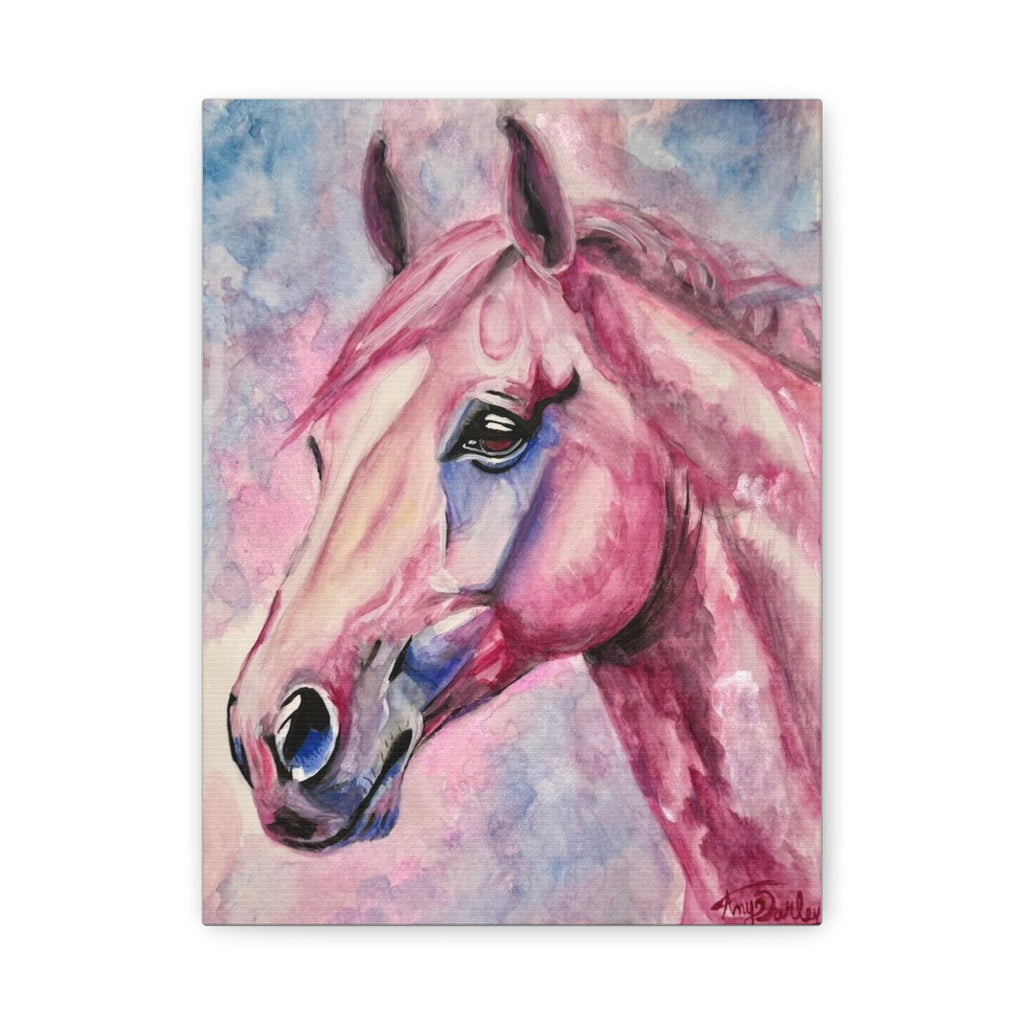 The Pink Horse | Canvas Print