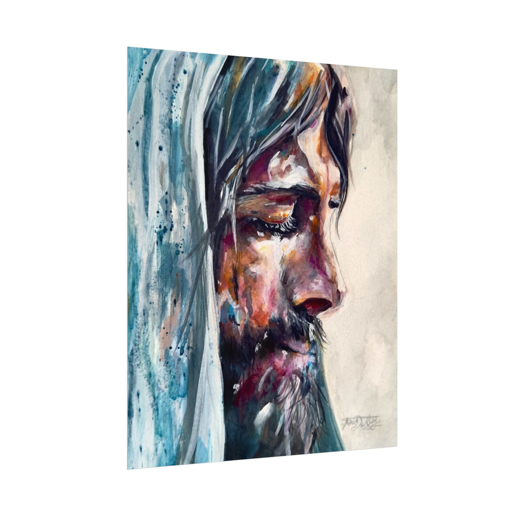 Peace, Be Still | Textured Matte Wall Art