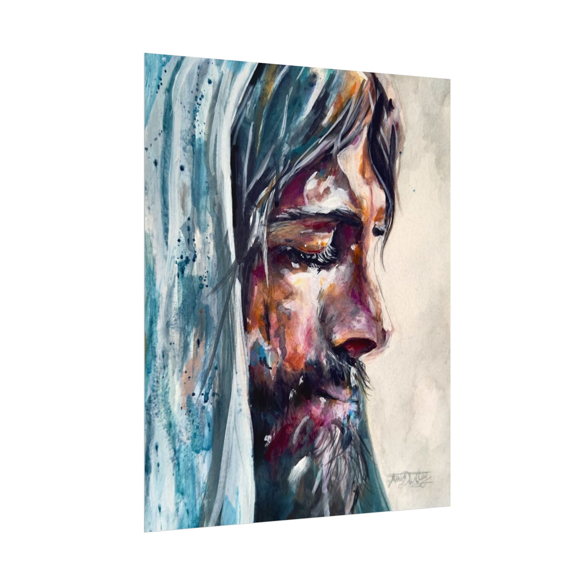 Peace, Be Still | Textured Matte Wall Art