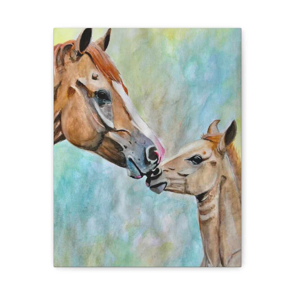 Mare and Foal | Canvas Print
