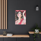 Red Veil | Canvas Print