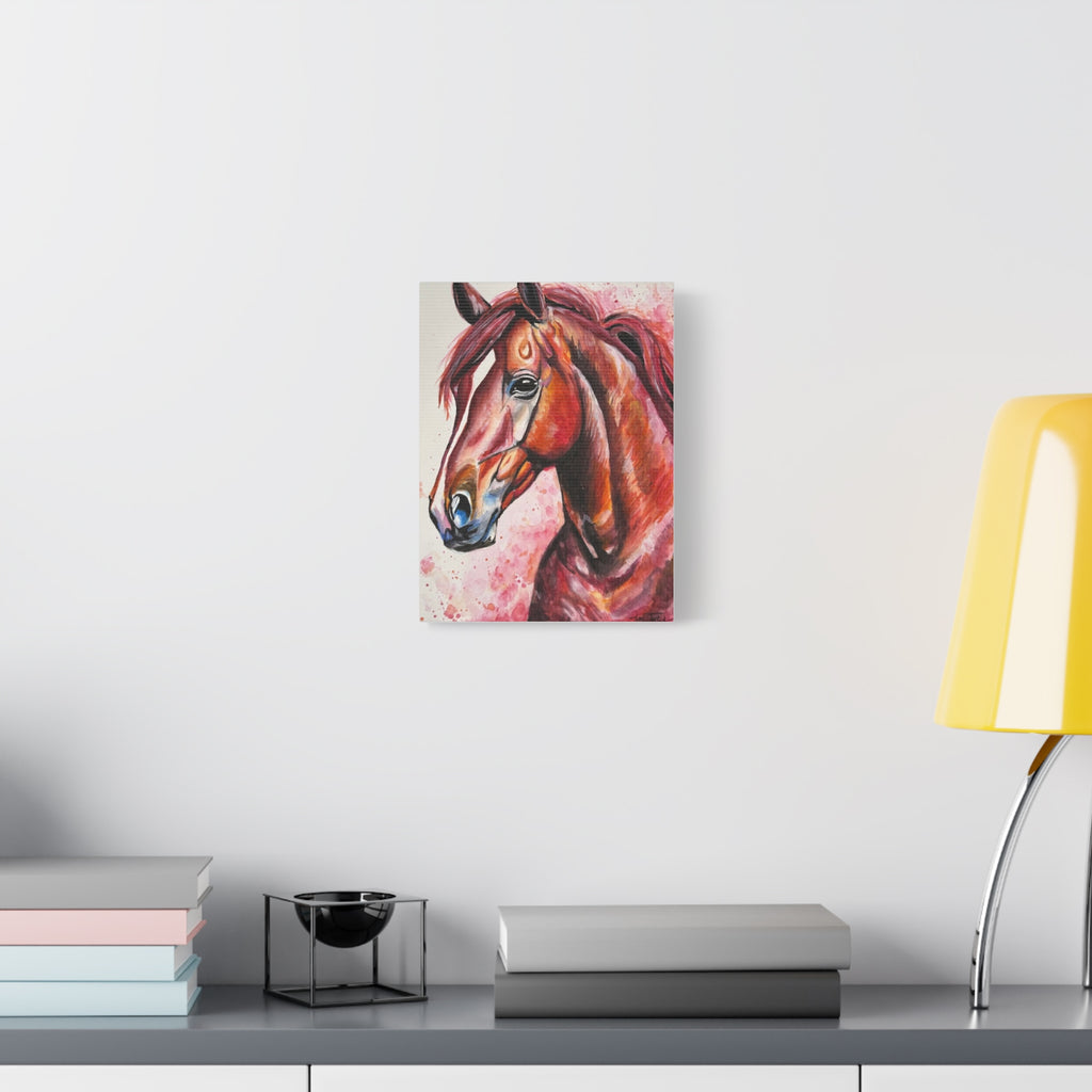 Red Horse | Canvas Print