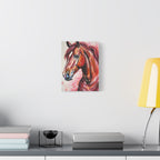 Red Horse | Canvas Print