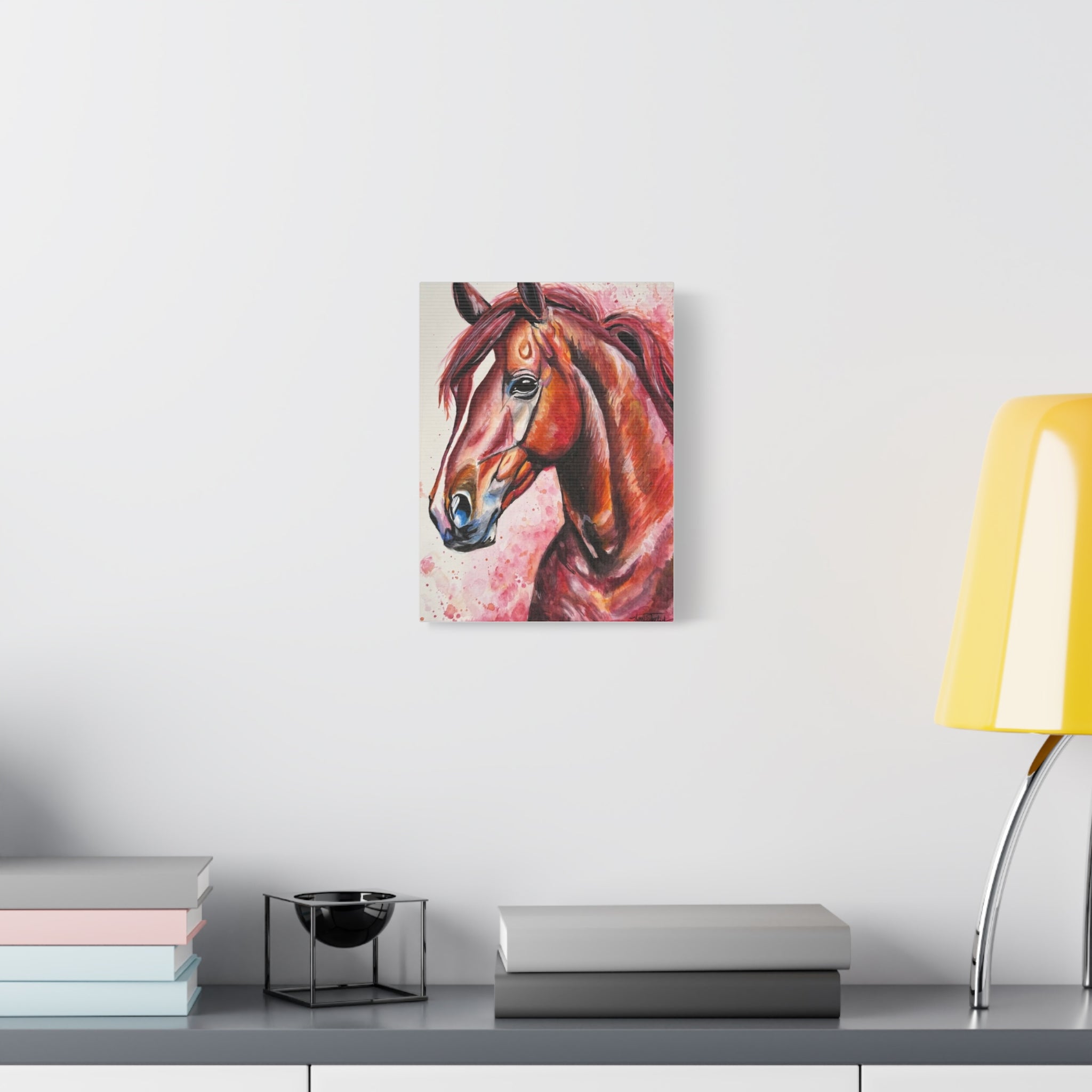 Red Horse | Canvas Print