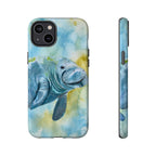 The Manatee | Watercolor Protective Phone Case