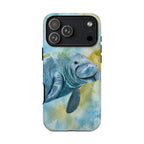 The Manatee | Watercolor Protective Phone Case