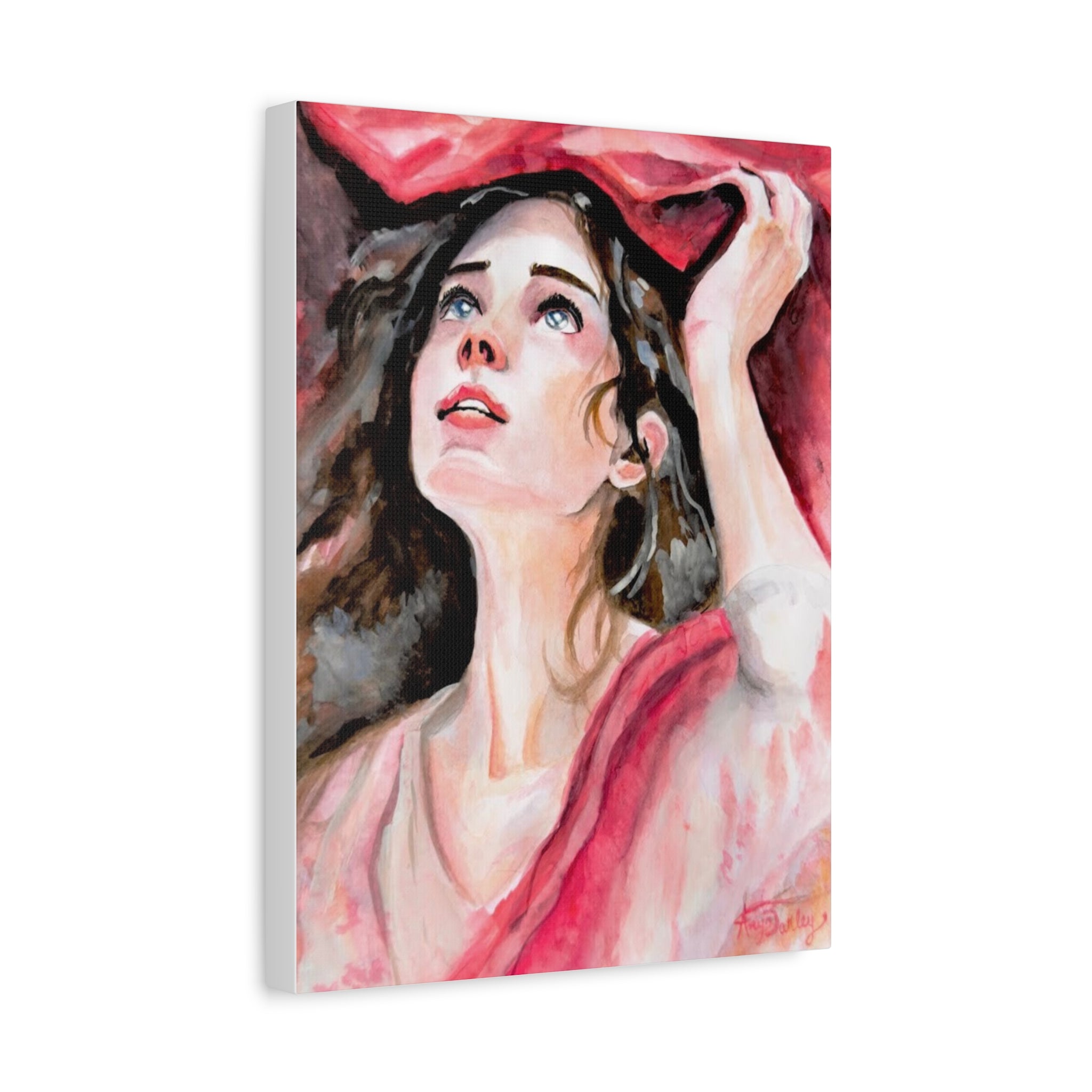 Red Veil | Canvas Print