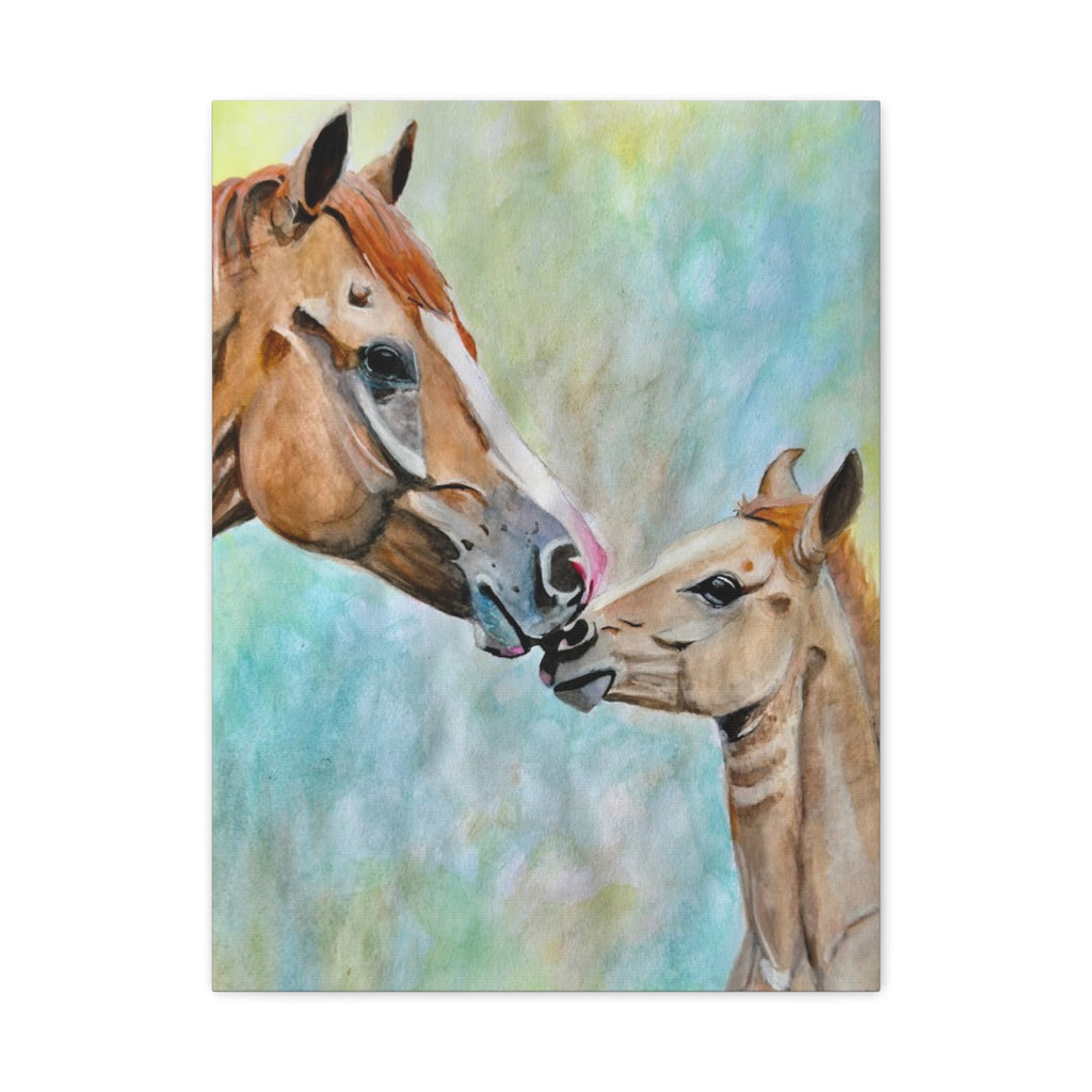 Mare and Foal | Canvas Print