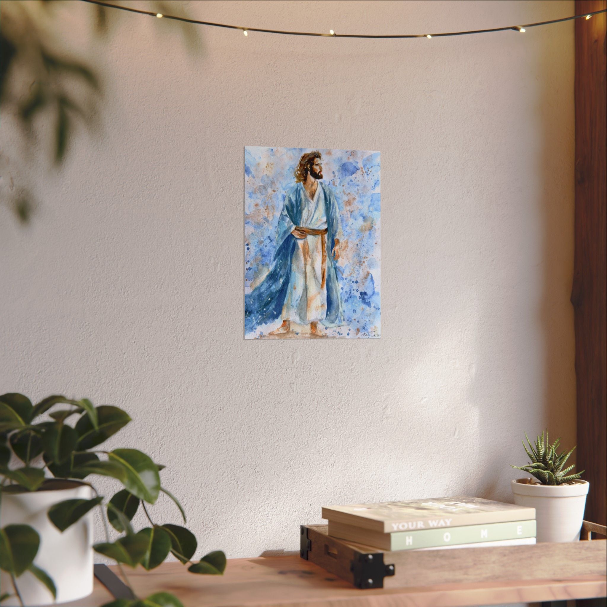 Still, He Stands | Textured Matte Wall Art