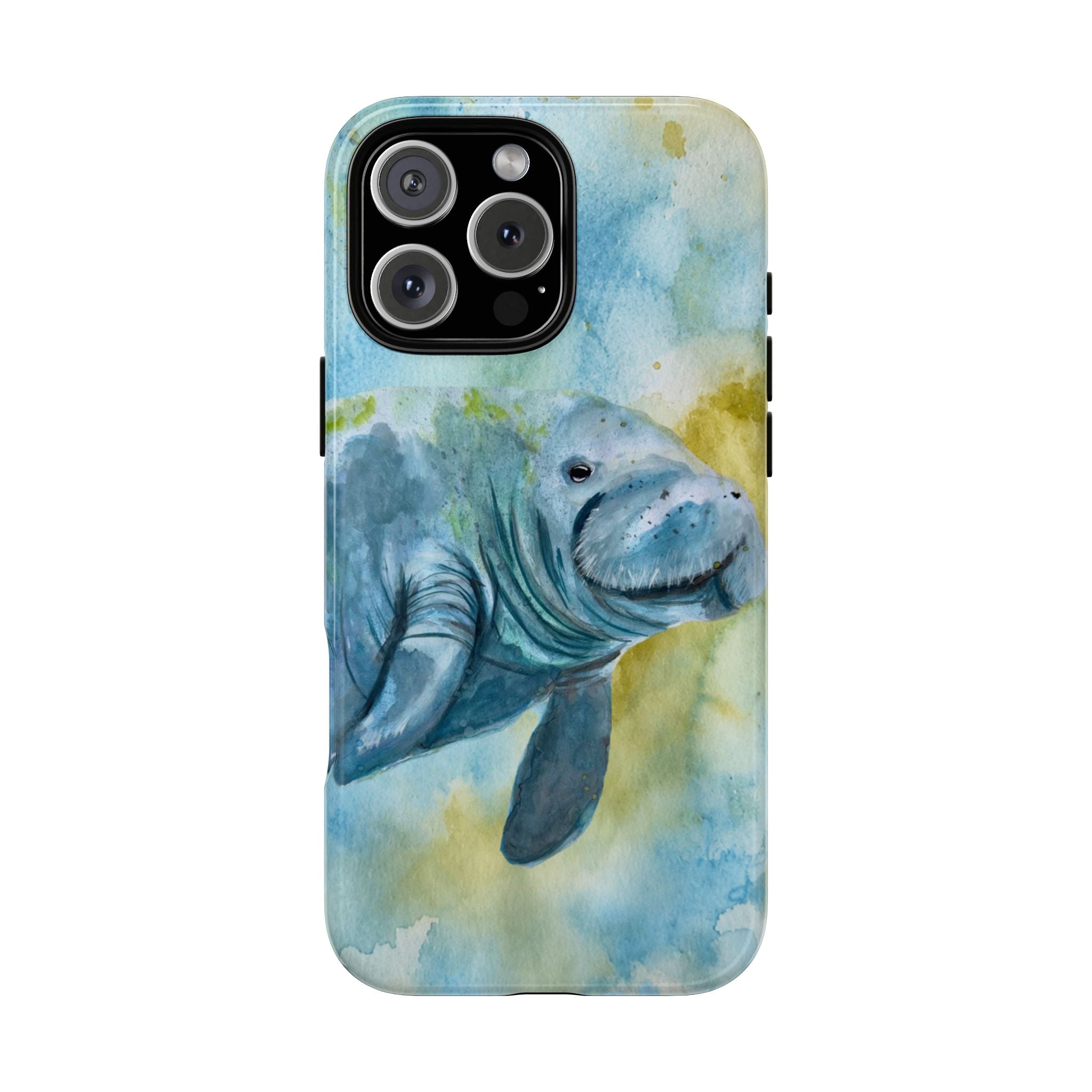 The Manatee | Watercolor Protective Phone Case