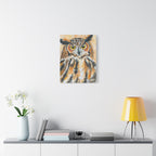 The Horned Owl | Canvas Print