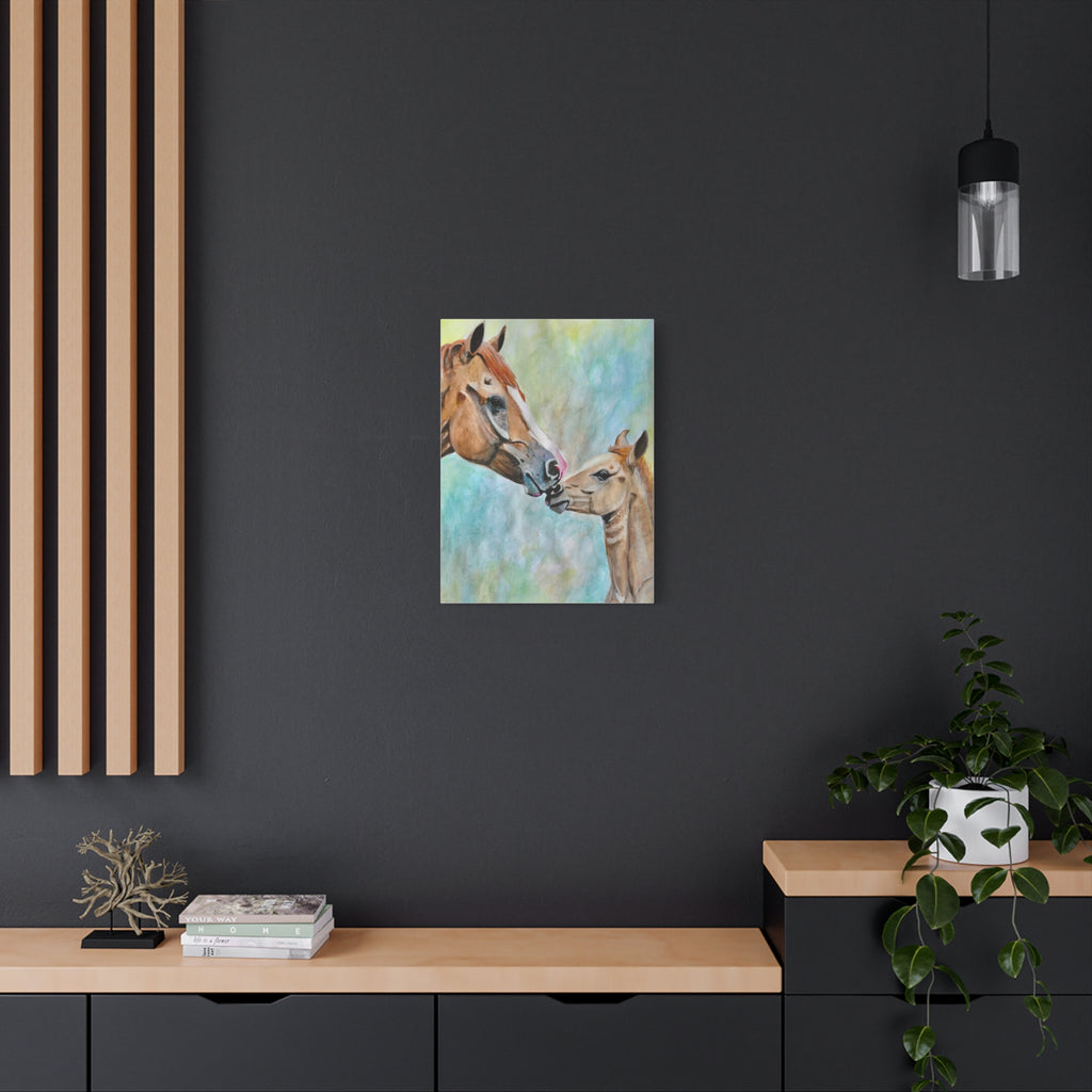 Mare and Foal | Canvas Print