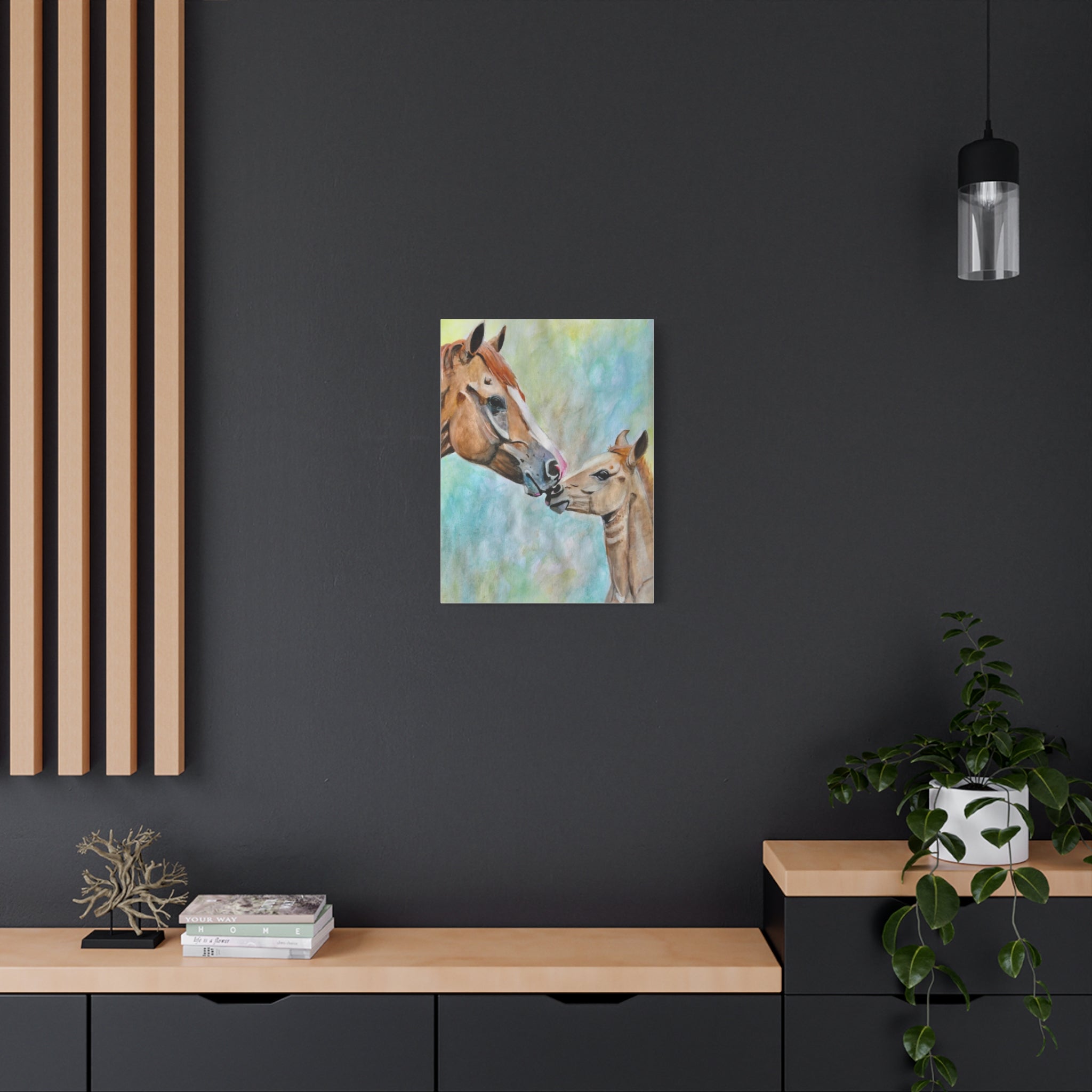 Mare and Foal | Canvas Print