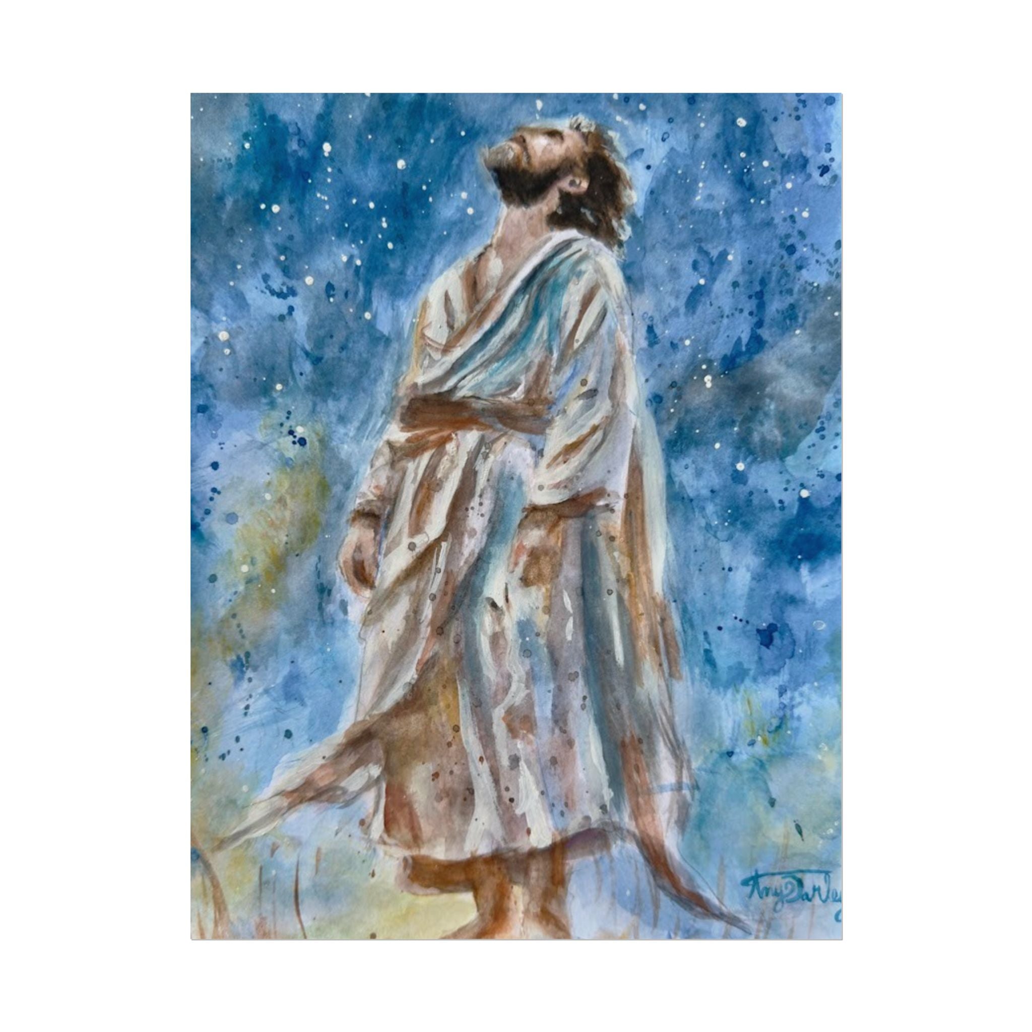 Thy Will | Textured Matte Inspirational Wall Art