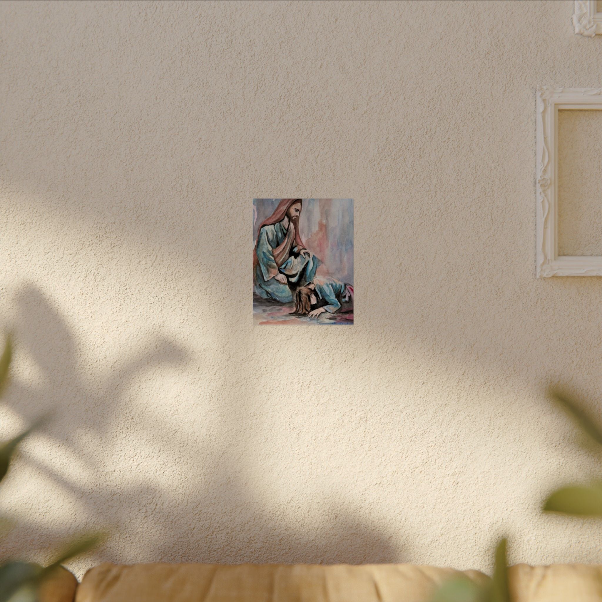 Copy of Still, He Stands | Textured Matte Wall Art