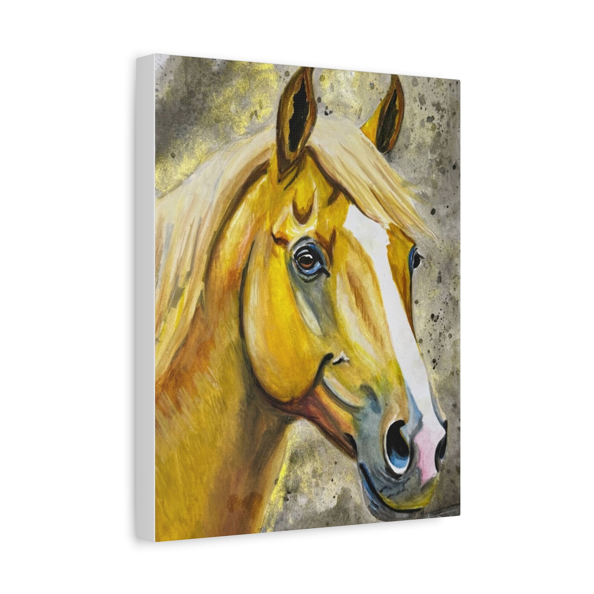 Golden Horse | Canvas Print
