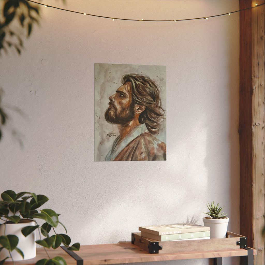 Copy of Copy of Copy of Still, He Stands | Textured Matte Wall Art