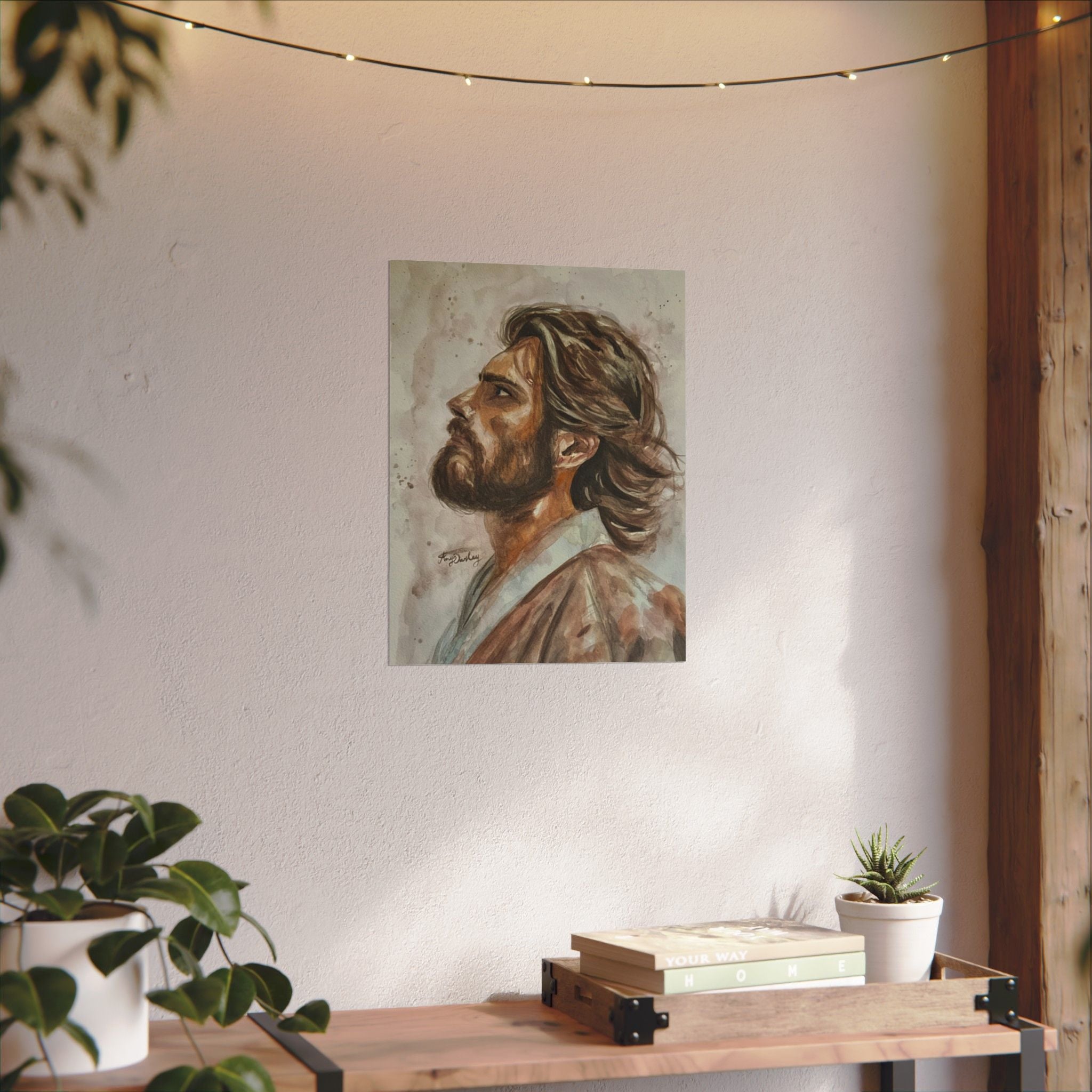 Copy of Copy of Copy of Still, He Stands | Textured Matte Wall Art