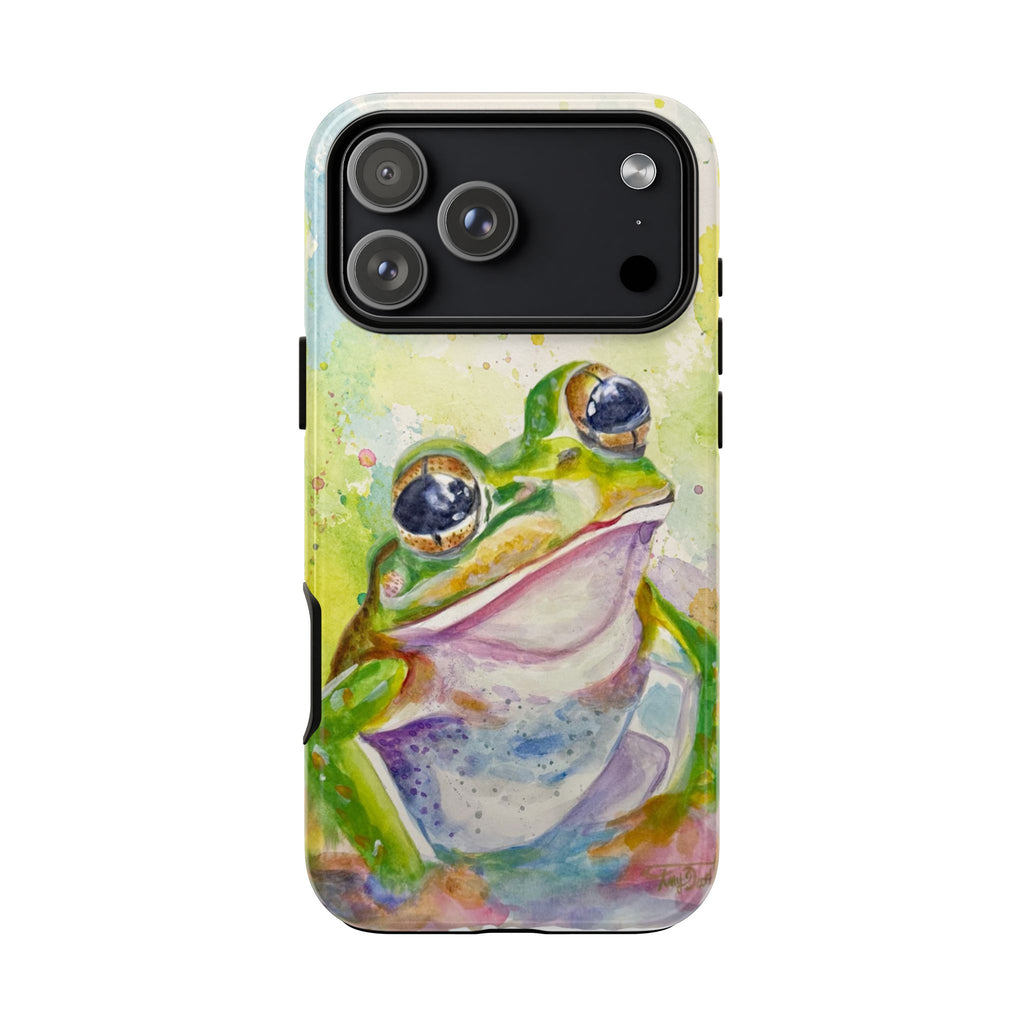 The Frog | Watercolor Protective Phone Case