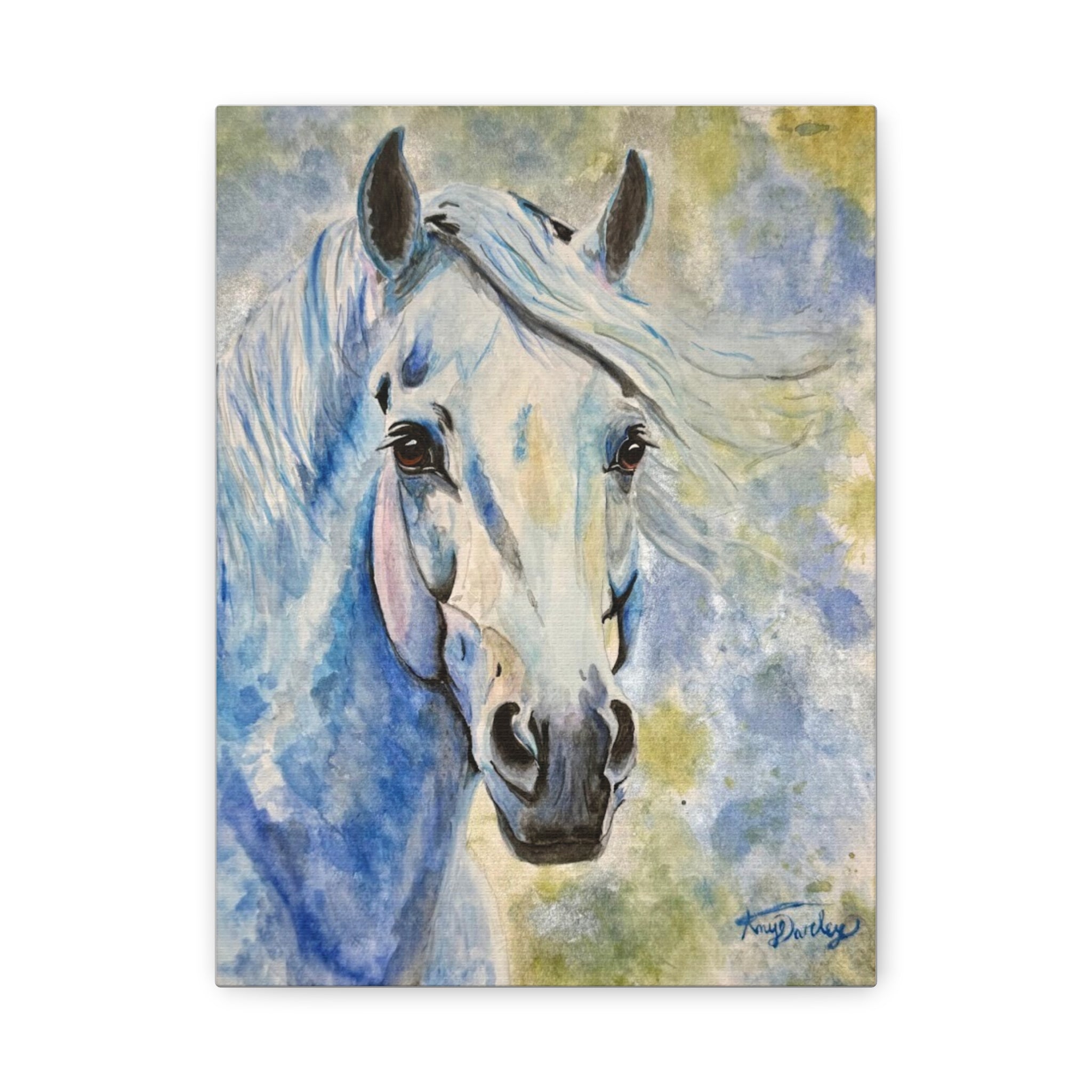 Blue Horse | Canvas Print