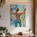 CHAINS | Textured Matte Inspirational Wall Art