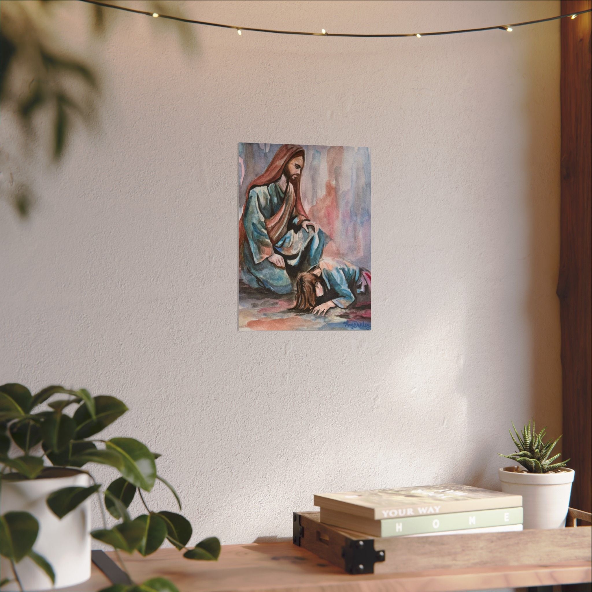 Copy of Still, He Stands | Textured Matte Wall Art