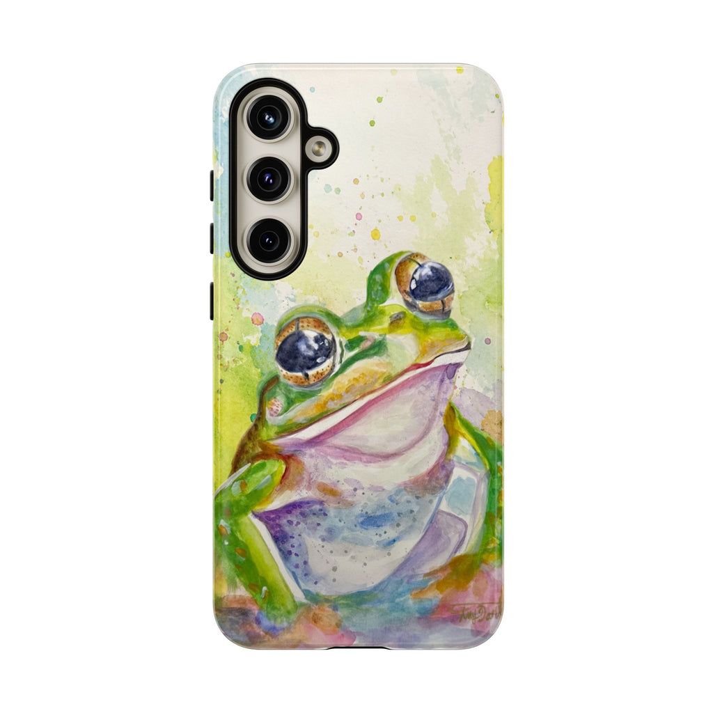 The Frog | Watercolor Protective Phone Case