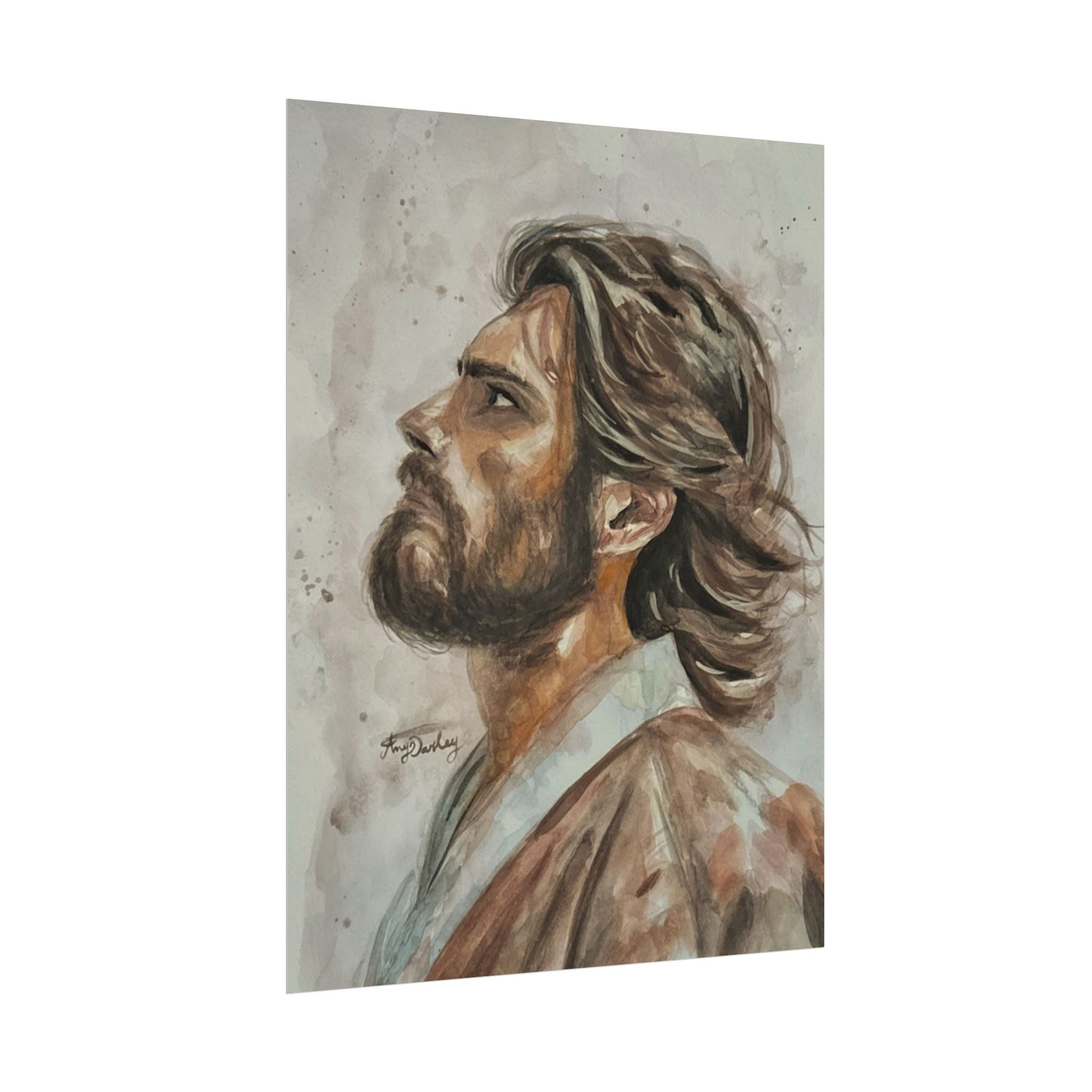 Copy of Copy of Copy of Still, He Stands | Textured Matte Wall Art
