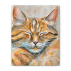 The Sleepy Cat | Canvas Print