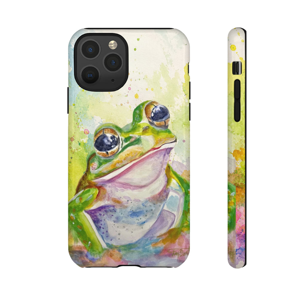 The Frog | Watercolor Protective Phone Case