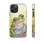 The Frog | Watercolor Protective Phone Case