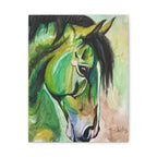 Green Horse | Canvas Print